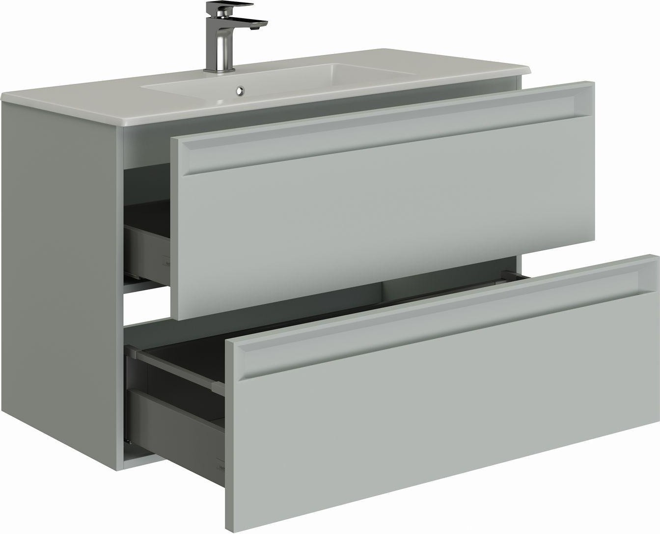 Тумба под раковину Allen Brau Eclipse 80 1.E1002.PWM 2.0 папирус матовый