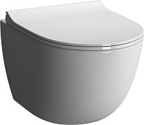 Унитаз с инсталляцией VitrA Sento SET-SENTO-4in1-BMT с клавишей смыва