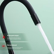 Смеситель для кухни Raglo R81.64.06 черный
