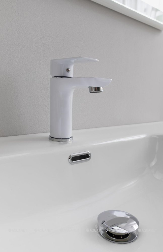 Раковина Aquanet Flat 100 белая